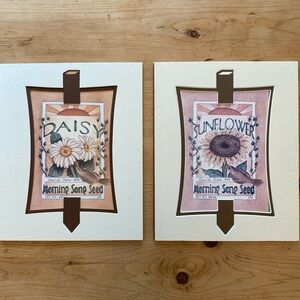 Two vintage Penny Lane Publishing Prints 
Custom Matted